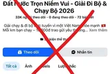 Cảnh giác bẫy lừa đảo núp bóng các chương trình đi bộ, chạy bộ trực tuyến