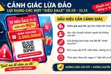 Người dân cần cảnh giác các chiêu lừa đảo núp bóng khuyến mãi, hoàn tiền khi mua sắm online