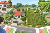 Đất nông nghiệp gắn liền với đất ở được xác định như thế nào?