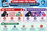 Cảnh giác với tín dụng đen và nội dung độc hại trên không gian mạng