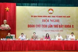 Hội nghị Đoàn Chủ tịch MTTQ Việt Nam lần thứ 7, khoá X: Hoàn thiện văn kiện, chuẩn bị Đại hội XI