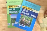Giáo trình Giáo dục quốc phòng và an ninh phải cập nhật kiến thức cơ bản về khoa học quân sự