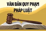 Thông qua 5 chính sách của Luật về văn bản quy phạm pháp luật