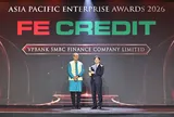 FE CREDIT thắng giải “Doanh nghiệp xuất sắc châu Á” tại APEA 2026