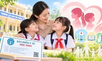 Đề xuất hỗ trợ tham gia BHYT học sinh cho gia đình có hai con gái dưới 16 tuổi