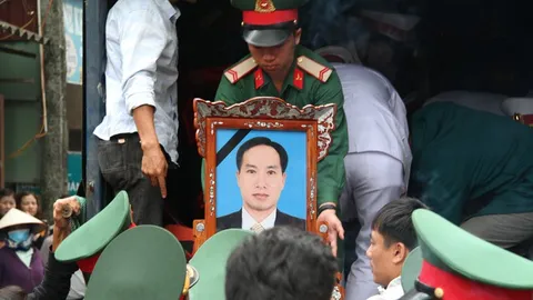 Nhà báo hy sinh ở thủy điện Rào Trăng 3 trở về đất mẹ Thái Bình