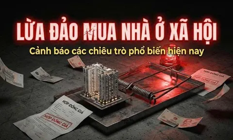 Nở rộ chiêu trò giả “cò nội bộ”, dựng dự án ma lừa mua nhà ở xã hội