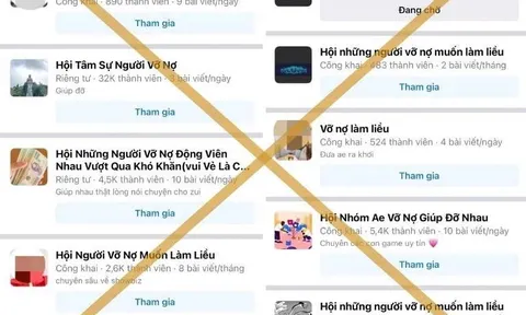 Nở rộ hội nhóm “tín dụng đen”, “bùng nợ” trên mạng xã hội, tiềm ẩn nhiều rủi ro
