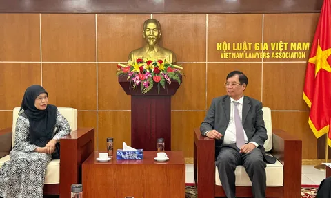 Phó Chủ tịch Hội Luật gia Việt Nam tiếp Chủ tịch Hiệp hội Luật Đông Nam Á