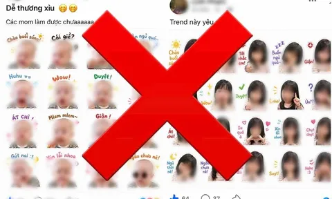 Cảnh báo rủi ro khi “đu trend” AI tạo sticker từ ảnh trẻ em