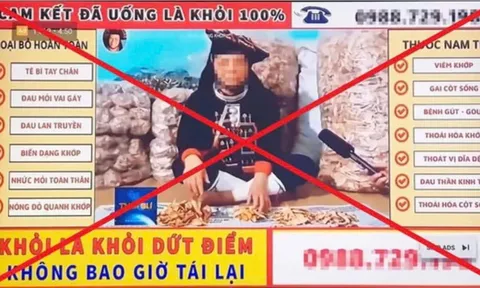 Cảnh giác với quảng cáo khám chữa bệnh, thuốc đông y sai sự thật trên mạng