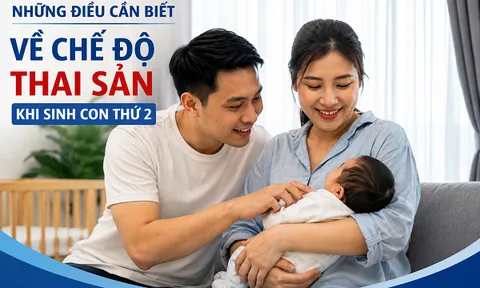 Những điều cần biết về chế độ thai sản khi sinh con thứ hai