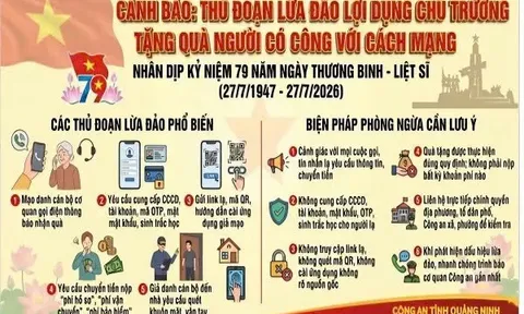 Cảnh báo thủ đoạn mạo danh cơ quan Nhà nước tặng quà tri ân người có công