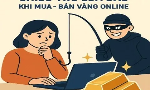 Cảnh báo loạt chiêu trò lừa đảo khi mua bán vàng "trao tay"