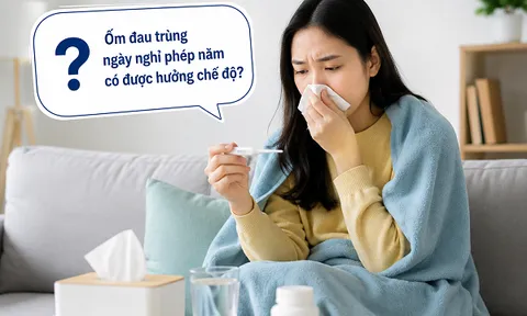 Bị ốm trùng ngày nghỉ phép năm, người lao động có được hưởng trợ cấp BHXH?