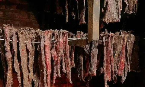 Trâu gác bếp bò một nắng