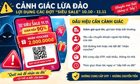 Người dân cần cảnh giác các chiêu lừa đảo núp bóng khuyến mãi, hoàn tiền khi mua sắm online