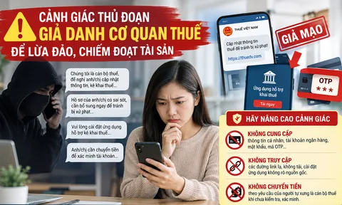 Cảnh báo lừa đảo qua các cuộc gọi giả danh cán bộ thuế