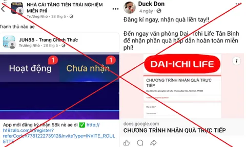 Cẩn trọng với chiêu trò tặng quà miễn phí trên mạng xã hội