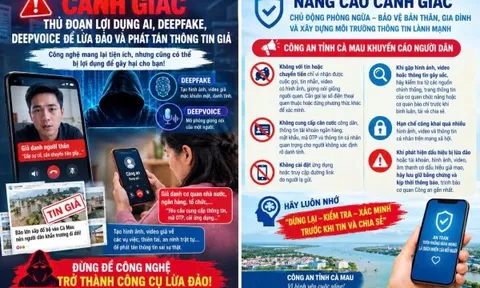 Cảnh báo nguy cơ lừa đảo, phát tán tin giả bằng công nghệ AI