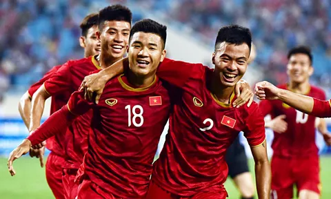 Đội hình U23 Việt Nam đấu Indonesia: Đình Trọng, Quang Hải đá chính