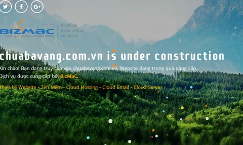 Bất ngờ website truyền bá "vong báo oán" của chùa Ba Vàng biến mất
