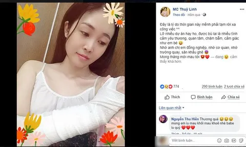 Hai MC nổi tiếng của VTV tạm thời nghỉ việc vì tai nạn