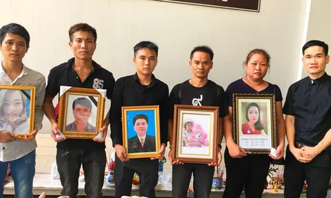 Thi thể 5 nạn nhân tử vong tại Thái Lan được đưa về quê an táng