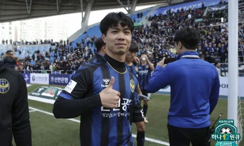 Công Phượng lần đầu được đá chính K-League?