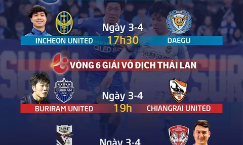 Hôm nay (3/4), Công Phượng, Xuân Trường, Văn Lâm ra sân?