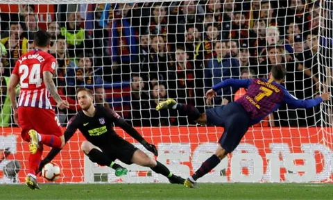 Thắng Atletico, Barca nâng cách biệt lên 11 điểm
