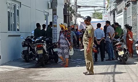 Cháy lớn ở khu tập thể ngân hàng, một phụ nữ thiệt mạng