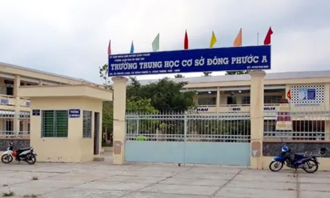 Học sinh lớp 6,7 trường chuẩn Quốc Gia ở Hậu Giang chưa thạo đọc, viết