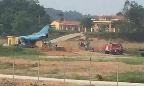 Thông tin chính thức về sự cố máy bay Su-22 ở Yên Bái
