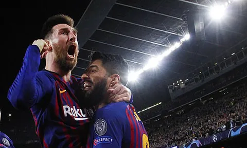 Lập cú đúp giúp Barca thắng Liverpool 3-0, Messi chạm mốc 600 bàn