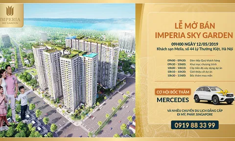 Dự án Imperia Sky Garden 'gây sốc' với chương trình mua nhà tặng Mercedes sang trọng