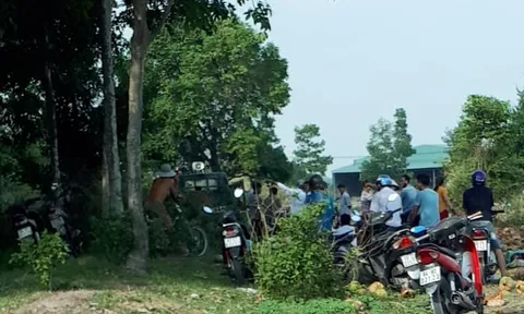 Phát hiện nam thanh niên tử vong trong tư thế treo cổ trên cây ở Bình Dương