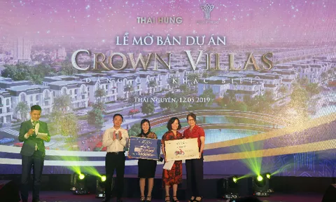 Thái Hưng chính thức mở bán khu đô thị Crown Villas