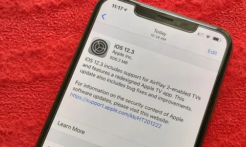 Apple cập nhập phiên bản iOS 12.3 có nhiều tính năng mới