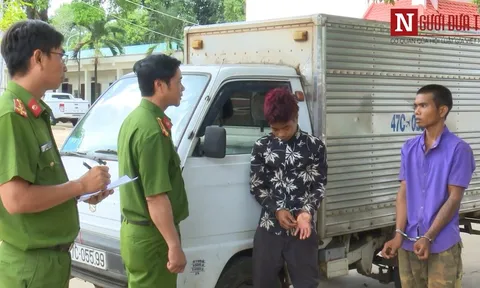 Bắt giữ hai thanh niên ăn trộm ô tô dù không biết lái xe