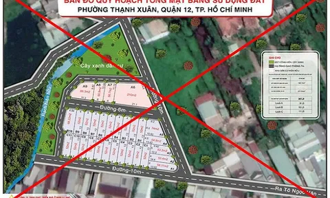 Quận 12 TP.HCM: 10 khu phân lô bán đất nền trái phép bị buộc tháo dỡ