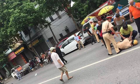 Bắt giữ thanh niên xăm trổ đâm gục trung úy CSGT khi đang làm nhiệm vụ