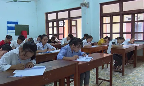 6.400 thí sinh thi vào lớp 10 ở Quảng Bình sẽ thi lại môn Văn