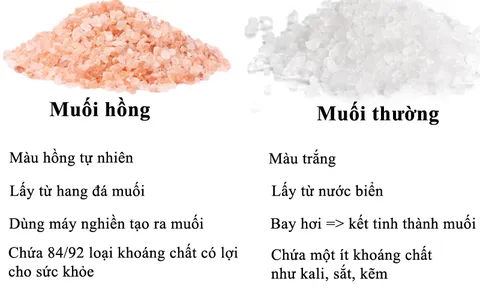 Thực hư về loại muối hồng Himalaya?