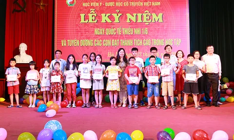 Học viện YDHCT VN tổ chức lễ kỉ niệm ngày Quốc tế thiếu nhi 1/6