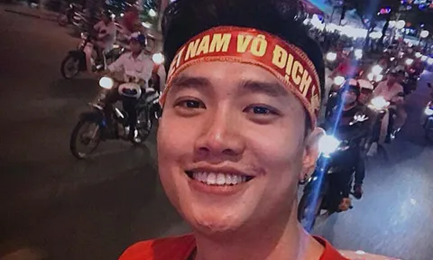 Sao Việt ăn mừng chiến thắng rạng rỡ của đội tuyển Việt Nam trước Thái Lan