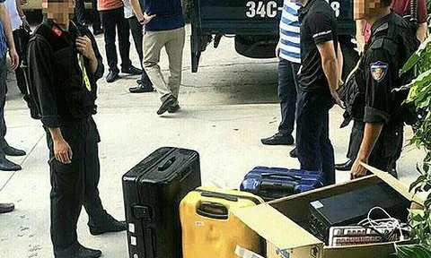 Bắt giữ nhóm người Trung Quốc thuê nhà ở Quảng Ninh để tổ chức đánh bạc
