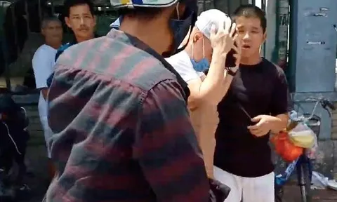Lê Dương Bảo Lâm bị đánh giữa phố khi làm từ thiện