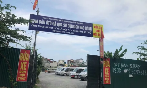 P.Vĩnh Hưng: Hàng loạt bãi xe không phép tồn tại thách thức chính quyền?