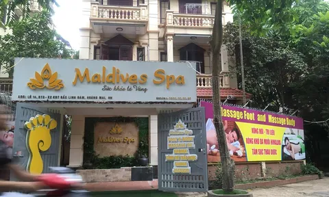 Maldiver Spa: Ngang nhiên hoạt động khi chưa được cấp phép